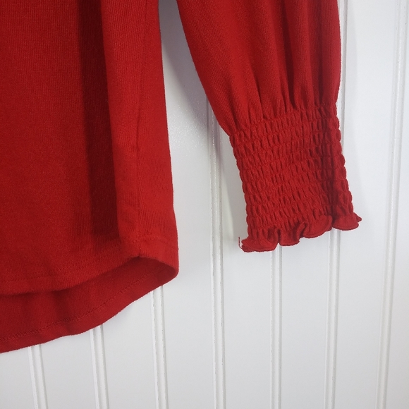 Retrelogy Women's Red Sweater Embellished Size L - Picture 4 of 6